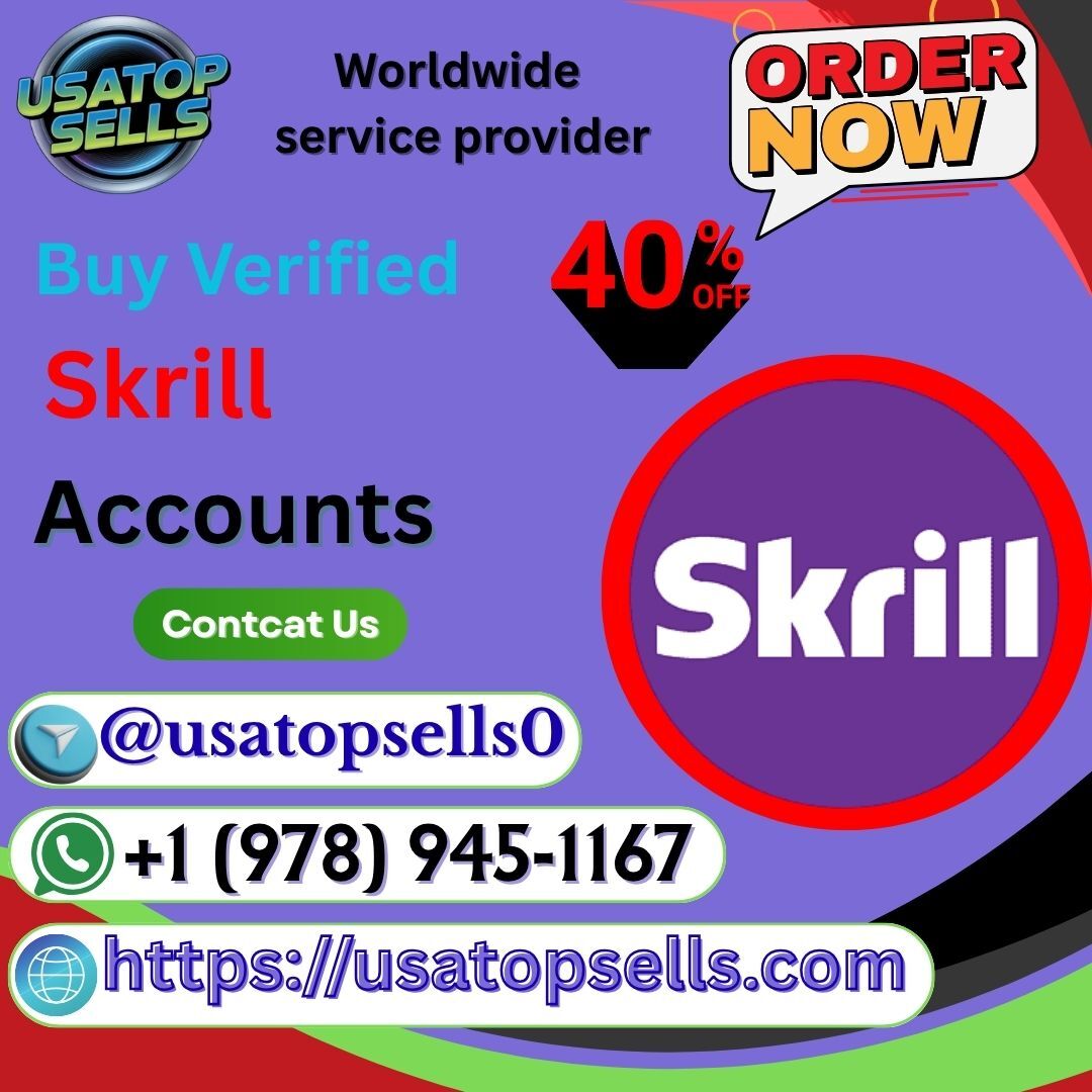 Buy Verified Skrill Accounts